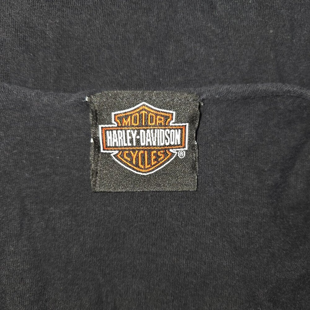 Harley-Davidson Cajun Lafayette, LA Lobster Motorcycle Mesh Cut Biker Tank Top S - Picture 6 of 7